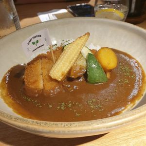 curry was decent... but small at Okuzono Japanese Dining in Jakarta