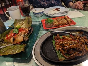  at Popular Vegetarian Restaurant in Kuching