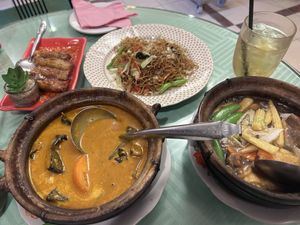   at Popular Vegetarian Restaurant in Kuching