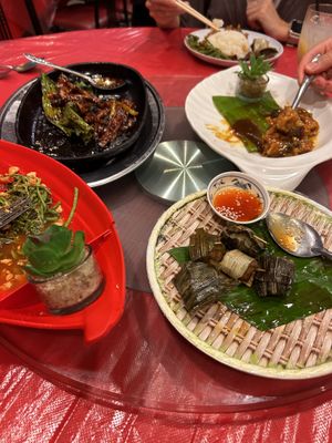   at Popular Vegetarian Restaurant in Kuching