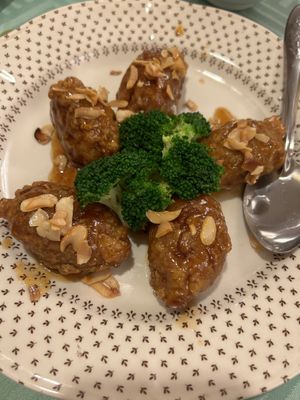   at Popular Vegetarian Restaurant in Kuching