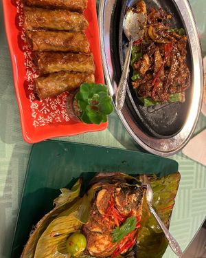   at Popular Vegetarian Restaurant in Kuching