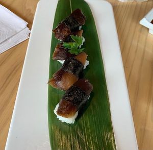 Mushroom sushi!  at Wind Japanese and Thai in St Catharines