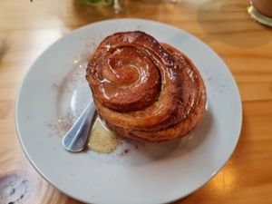 Cinnamon Roll at Bosque Urbano in San Jose
