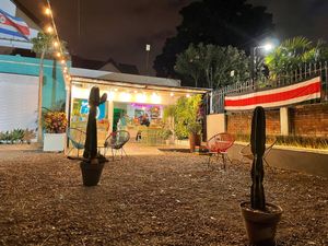 Sit outside and enjoy 👌🏼 at Bosque Urbano in San Jose
