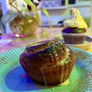 cinnamon roll   at Bosque Urbano in San Jose