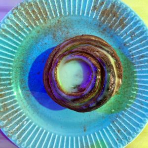 cinnamon roll   at Bosque Urbano in San Jose