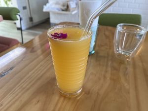 Fresh Squeezed OJ  at Bosque Urbano in San Jose