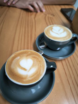 Cortados de avena at Bosque Urbano in San Jose