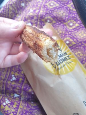 The churros are so delicious! at Guzman y Gomez in Kennington