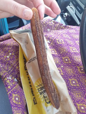 Hot, crispy & tasty churros at Guzman y Gomez in Kennington