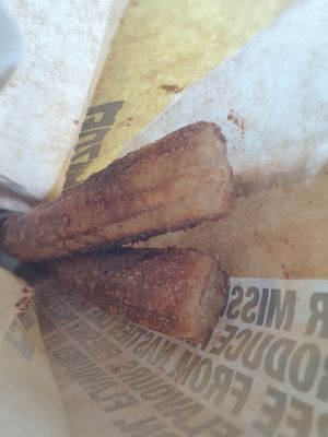 2 churros for $3 at Guzman y Gomez in Kennington
