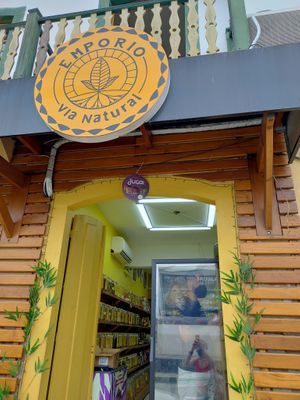 Entrance at Emporio Via Natural in Paraty