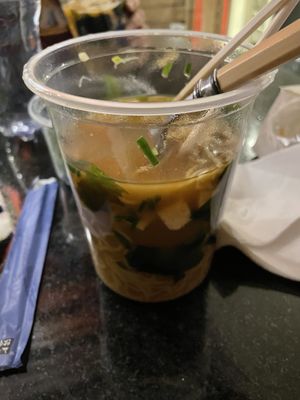 Shiyo ramen with spicy dressing and tofu   at V-Ramen - San Angel in Mexico City