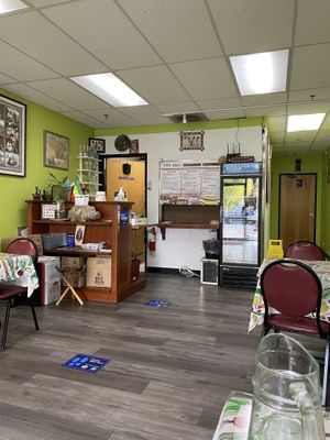 Seating  at Try Me Ethiopian Cuisine in Gresham