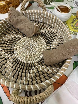 Injera  at Try Me Ethiopian Cuisine in Gresham