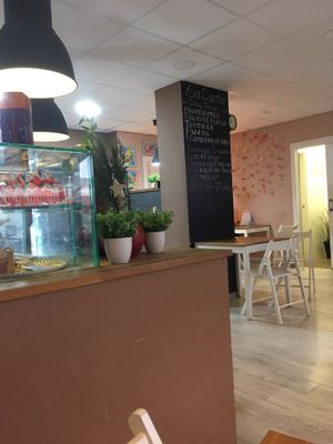Inside  at Breads & Sweets in La Gomera