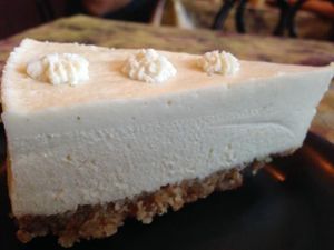 lemon dessert  at European Street Cafe in Jacksonville Beach