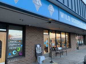 Entrance  at Wild Scoops - Benson Blvd in Anchorage