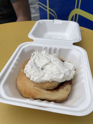 Classic cinnamon roll   at Cinnaholic in London