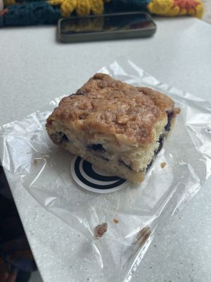 Berry lemon coffee cake  at Cinnaholic in London