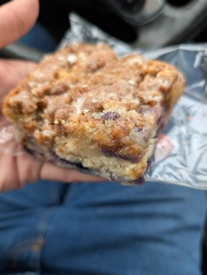 Coffee Cake at Cinnaholic in Wilmington