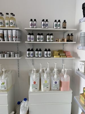 Vegan cosmetics  at Zelonka in St Petersburg