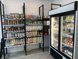 Vegan food  at Zelonka in St Petersburg