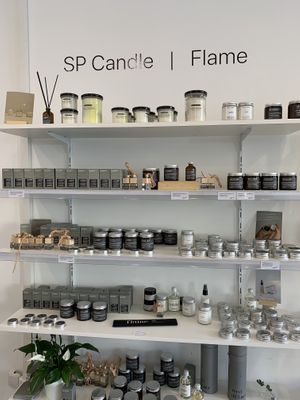 Candles  at Zelonka in St Petersburg