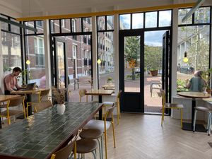 Inside  at Dagger Coffee in Utrecht