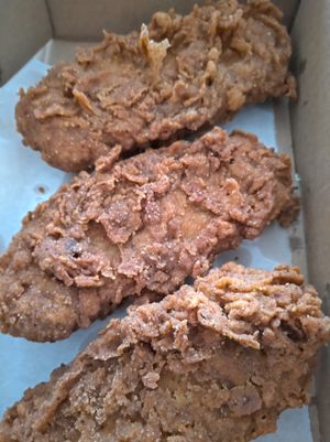 Chick'n' tenders at 13th Element in Nottingham