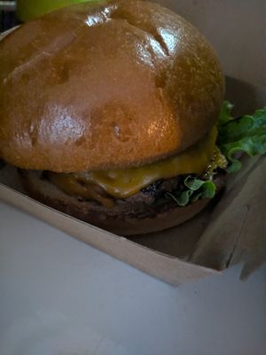 The BJ burger. at 13th Element in Nottingham