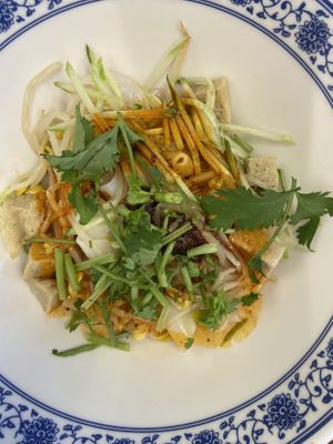 Chili oil noodles  at Ee Won Sang 의원상  in Seoul