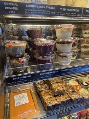 Pudding pots #Veganuary at B Bagel in London