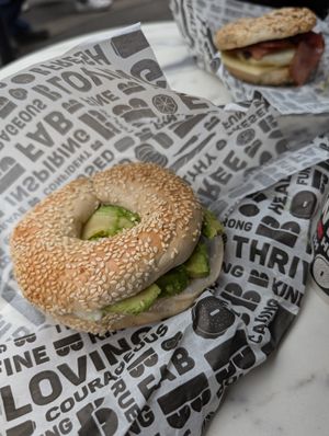 at B Bagel in London
