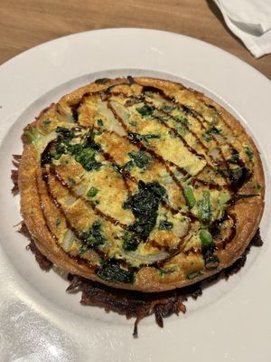 Vegan frittata   at Bramalo Pizzeria & Restaurant in Bellmore