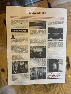 Coffee Factory was actually the old Shaw Walker Furniture Factory  at The Coffee Factory in Muskegon