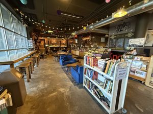 Such a cool funky place. I’d like to be reading book in one of the nooks   at The Coffee Factory in Muskegon