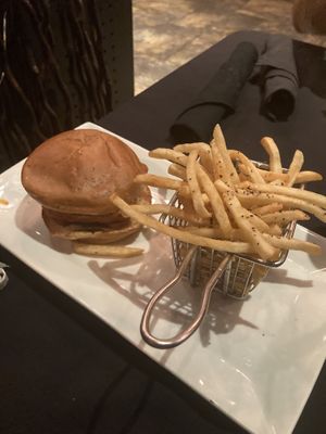 NEW Buffalo chicken sandwich, it’s 5 chicken tenders on a hamburger bun instead of the poboy setup I previously posted at Craft 850 in Panama City Beach