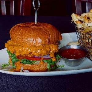 Vegan Krabby Patty at Craft 850 in Panama City Beach