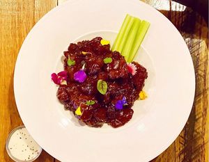 Vegan Jamaican Jerk Wings from Clean South at Craft 850 in Panama City Beach