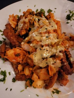 Kimchi sweet potato fries at Craft 850 in Panama City Beach