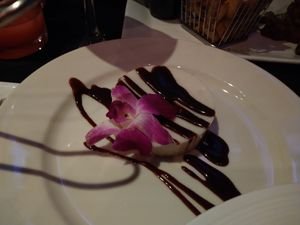 Vegan cheesecake at Craft 850 in Panama City Beach
