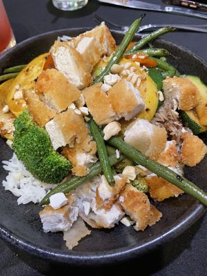  Buddha bowl add chicken  at Craft 850 in Panama City Beach