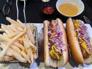 Beyond brats add beer cheese  at Craft 850 in Panama City Beach