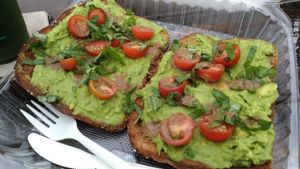 ";Balsamic"; Avocado Toast at Cafe Metropole in Santa Catalina Island