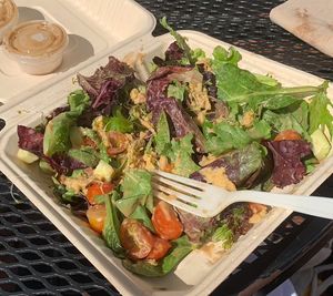   at Cafe Metropole in Santa Catalina Island