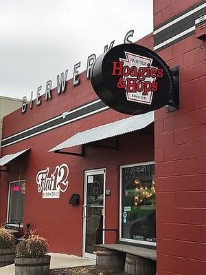 Building at Hoagies and Hops in Indianapolis