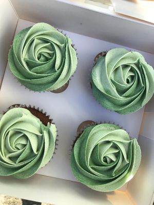 St. Patrick’s cupcakes at Lolu Bakes in Wexford