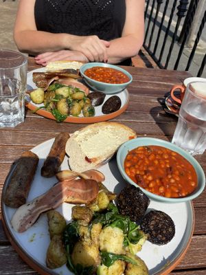   at Castaways Tea Shop in Seaton Sluice